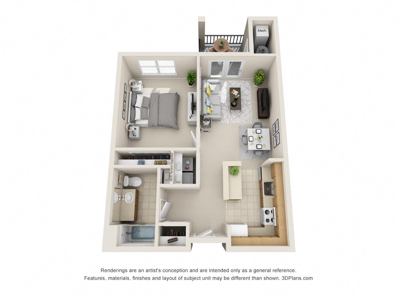 1 Bedroom